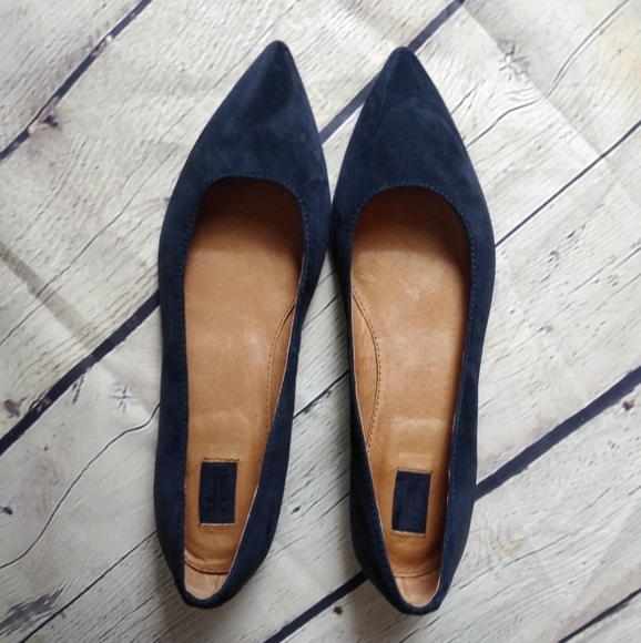 Frye Shoes - Frye Sienna Suede Ballet Flats
